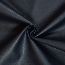 Эко кожа (Искусственная кожа) (Ширина 138см), цвет Темно-Синий (на отрез) в Казани