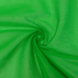 Фатин (мягкий), цвет Светло-зеленый (на отрез)  в Казани