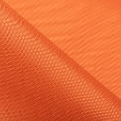 Ткань Oxford 600D PU (Ширина 1,48м), цвет Оранжевый (на отрез) в Казани