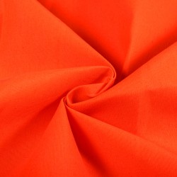 Ткань Грета Водоотталкивающая (80%пф, 20%хл) (Ширина 150см), цвет Оранжевый Неон (на отрез) в Казани