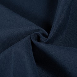 Ткань Грета Водоотталкивающая (80%пф, 20%хл) (Ширина 150см), цвет Темно-Синий (на отрез) в Казани