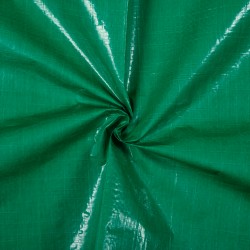 Тентовое полотно Тарпаулин 120 г/м2 (Ширина 2м), цвет Зеленый (на отрез) в Казани