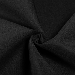 Ткань Грета Водоотталкивающая (80%пф, 20%хл) (Ширина 150см), цвет Черный (на отрез) в Казани