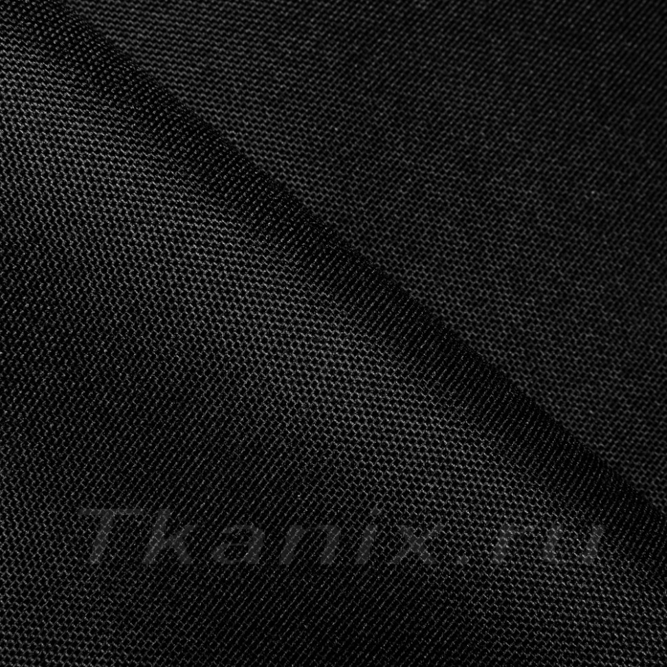 Ткань Оксфорд 600D PU, Черный (на отрез)