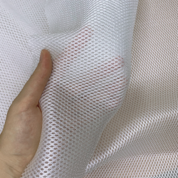Сетка 3D трехслойная Air mesh 160 гр/м2, цвет Белый (на отрез)  в Казани