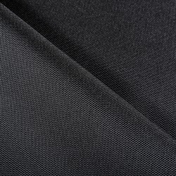 Ткань Кордура (Китай) (Oxford 900D) (Ширина 1,48м), цвет Черный (на отрез) в Казани