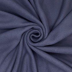 Ткань Флис Односторонний 130 гр/м2, цвет Темно-серый (на отрез)  в Казани