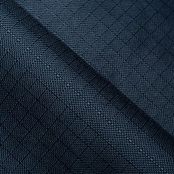Ткань Oxford 600D PU РИП-СТОП (Ширина 1,48м), цвет Темно-Синий (на отрез) в Казани