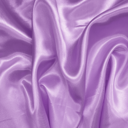 Ткань Атлас-сатин (Ширина 150см), цвет Сиреневый (на отрез) в Казани