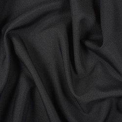 Ткань Габардин (100%пэ) (Ширина 150см), цвет Черный (на отрез) в Казани
