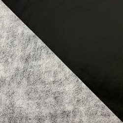 Ткань для чехлов на уличную мебель 260 г/м2 (Ширина 180см), цвет Чёрный (на отрез) в Казани