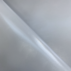 Ткань ПВХ 450 гр/м2, Серый (Ширина 160см), на отрез  в Казани