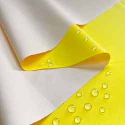 Водонепроницаемая Дышащая Мембранная ткань PU 10'000, цвет Жёлтый (на отрез)  в Казани
