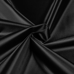 *Ткань Оксфорд 210D PU, цвет Черный (на отрез)  в Казани