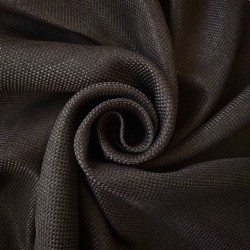 Ткань Блэкаут для штор светозатемняющая 75% &quot;Рогожка Темно-коричневая&quot; (опт)  в Казани
