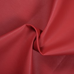 Эко кожа (Искусственная кожа) (Ширина 138см), цвет Красный (на отрез) в Казани